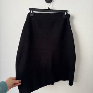 Anthropologie Black Pencil Skirt